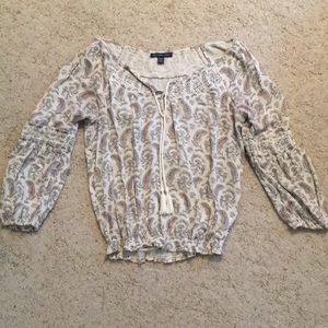 Paisley Flowey Shirt